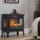 Duraflame Infrared Quartz Fireplace Stove with 3D Flame Effect, $117